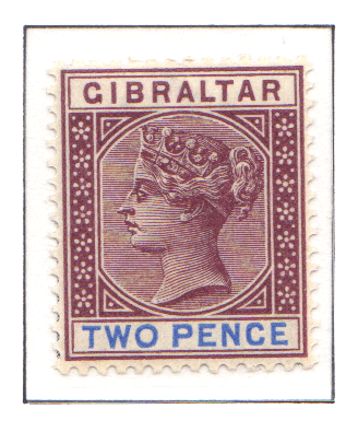 1898  QV Reissue in sterling 2d