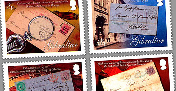 Anniversaires des services postaux de Gibraltar
