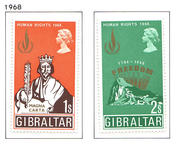 1968 Año Internacional De Los Derechos Humanos