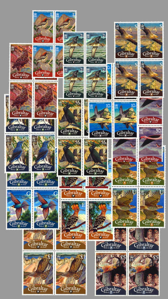 Definitive 2008 'Birds of Gibraltar'
