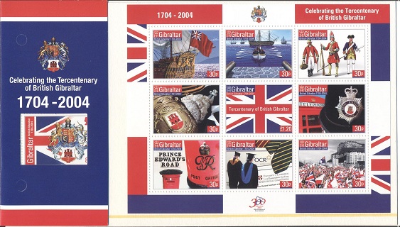 roisime centenaire du Gibraltar britannique