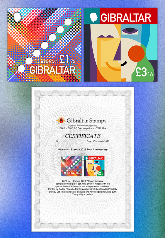 Europa 2026 - Imperforate Proof Set