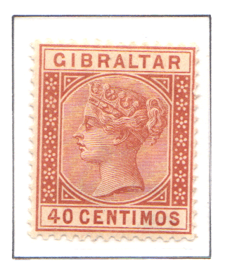 1889 QV Spanish Currency 40c