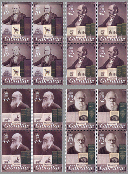200° anniversario di Charles Darwin (1809-1882)